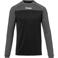 Kempa Prime Langarmshirt schwarz/anthrazit S von kempa