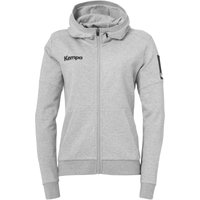 Kempa Status Kapuzenjacke Damen grau melange L von kempa