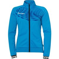 Kempa Wave 26 Poly Trainingsjacke Damen 182 - kempablau/royal S von kempa