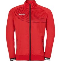 Kempa Wave 26 Poly Trainingsjacke Herren 152 - rot/chilirot 3XL von kempa