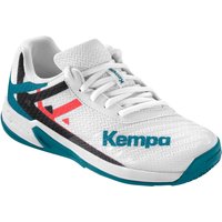 Kempa Wing 2.0 Handballschuhe Kinder weiß/rot/schwarz 37 von kempa