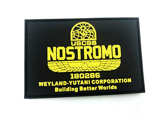 USCSS Nostromo Alien Weyland Yutani PVC Airsoft Paintball Klettverschluss-Flecken Kader Patch von Patch Nation