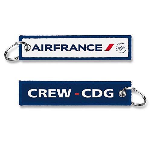 Air France-CDG Crew Schlüsselanhänger gewebt von koolkrew