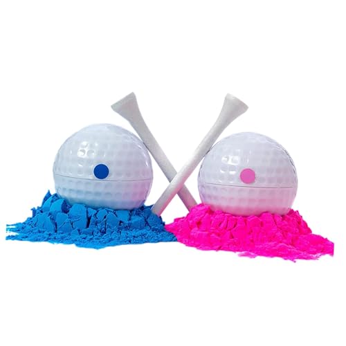 Gender Reveal Golfbälle Rosa Und Blau Baby Gender Reveal Supplies von kowaku