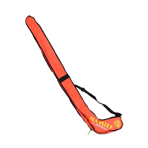 kowaku Eishockeyschläger-Tasche, Reise-Einkaufstasche, Aufbewahrungstasche für Geburtstagsspieler, Erwachsene, Orange 110cm von kowaku