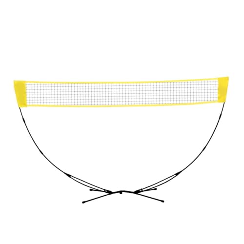 kowaku Hochleistungs-Badmintonnetz für den Garten und Wettkämpfe, Gelb von kowaku