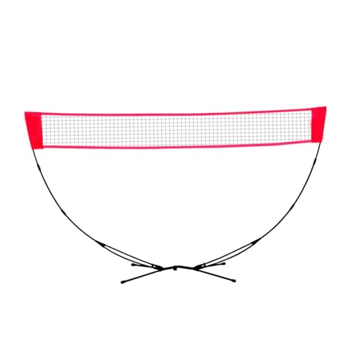 kowaku Hochleistungs-Badmintonnetz für den Garten und Wettkämpfe, Rot von kowaku