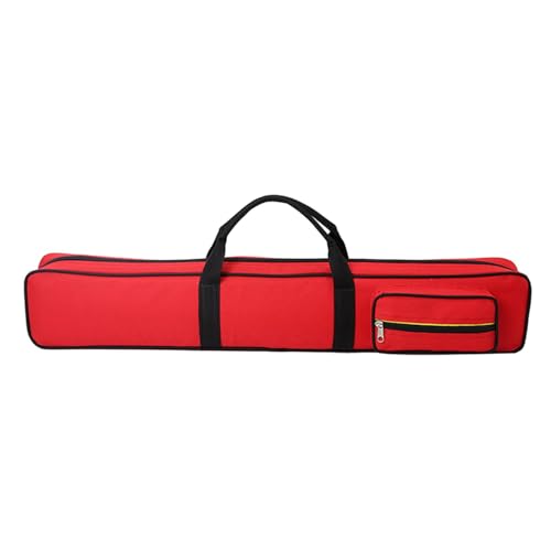 kowaku Hochwertige Billardstocktasche für Sicheren Transport, Rot von kowaku