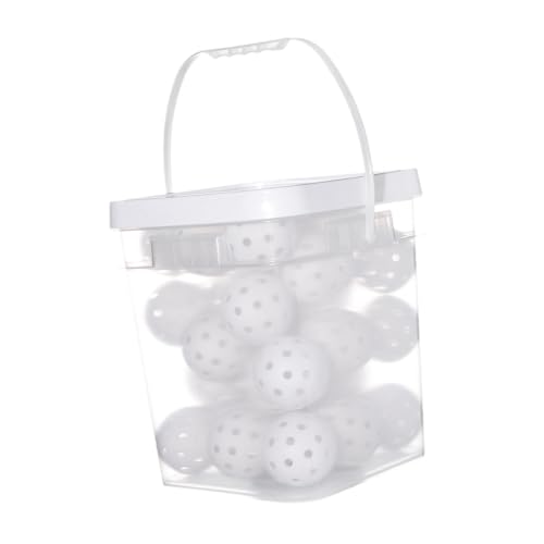 kowaku Hochwertige Pickleball Bälle für Wettkampfspiele Im Freien, 36er Set, Weiß von kowaku