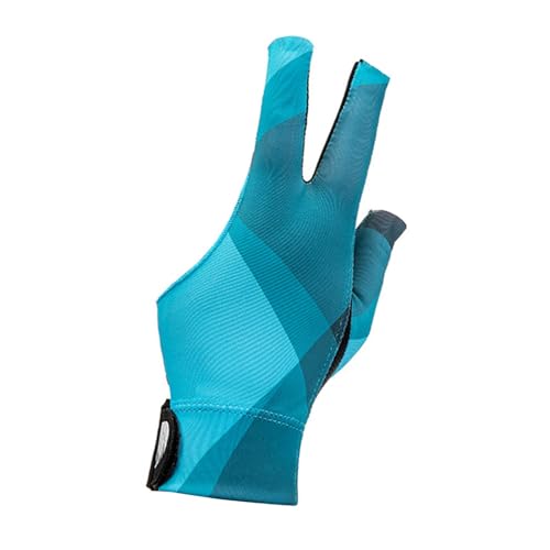 kowaku Hochwertiger Billardhandschuh für Die Linke Hand, Optimales Zubehör für Snooker Enthusiasten, Blau von kowaku