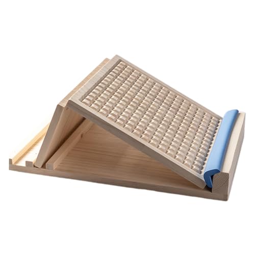 kowaku Holzschaukelbrett für Gleichgewichtstraining, Fitness Und Dehnung, Kleines Quadrat von kowaku