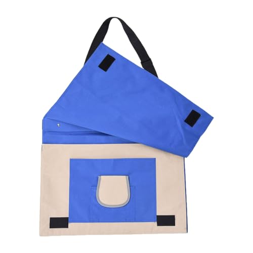 kowaku Kunstmappe, Zeichentasche, Nylon, mit Schultergurt, Kunsttasche, Kunstbedarfs-Organizer, Blau von kowaku