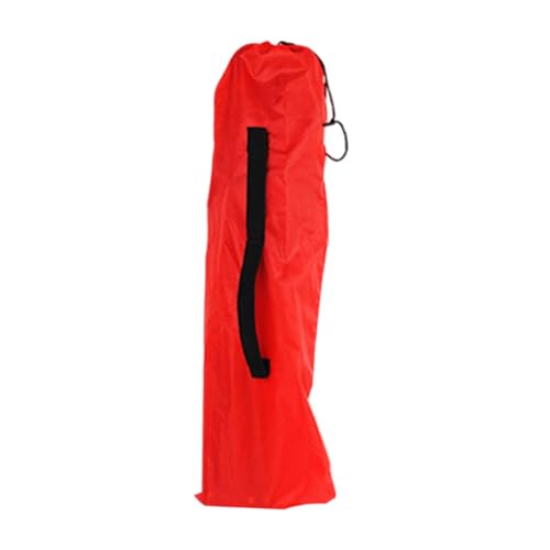 kowaku Liegestuhl-Aufbewahrungstasche, Campingstuhl-Tasche, Kleinigkeiten-Beutel für die Nacht mit Schultergurt-Organizer für Garten, Strandausflüge, Rot von kowaku