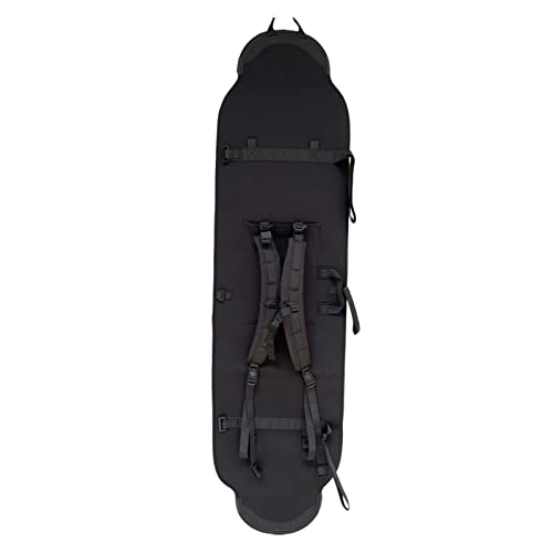 kowaku Outdoor-Snowboardtasche, Softcover, dehnbar, mit abnehmbarem Riemen zum Fliegen, wasserdicht, Transporthülle, Schutzhülle, Tragetasche, 150CM von kowaku