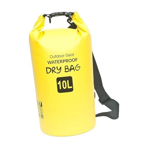 kowaku Robuster Dry Bag für Kajakfahrer wasserdichte Aufbewahrungstasche für, Gelb von kowaku