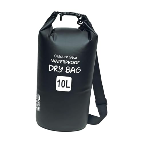 kowaku Robuster Dry Bag für Kajakfahrer wasserdichte Aufbewahrungstasche für, Schwarz von kowaku
