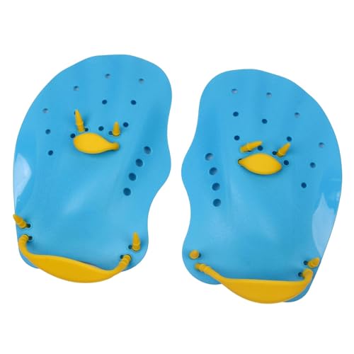 kowaku Schwimmhandpaddel für Optimales Schwimmtraining , blau M von kowaku