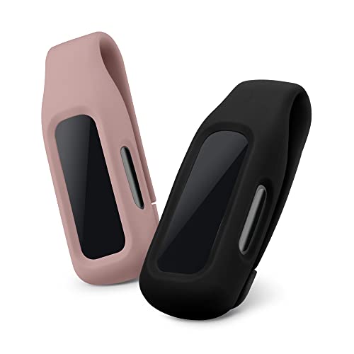 kwmobile Clip Halter kompatibel mit Fitbit Inspire 2 / Ace 3 - Silikon Fitnesstracker Halterung - ohne Tracker von kwmobile