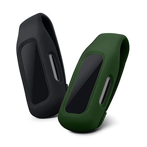 kwmobile Clip Halter kompatibel mit Fitbit Inspire 3 / Inspire 2 / Ace 3 - Silikon Fitnesstracker Halterung - ohne Tracker von kwmobile