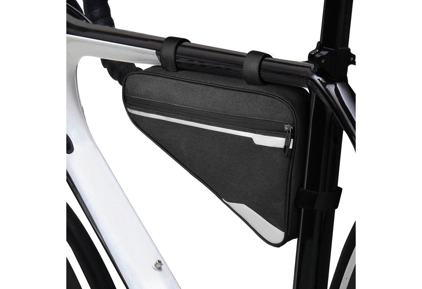 kwmobile Fahrradtasche Fahrradtasche für Rahmen (1-tlg), Rahmentasche Fahrrad Tasche - Zubehör von kwmobile