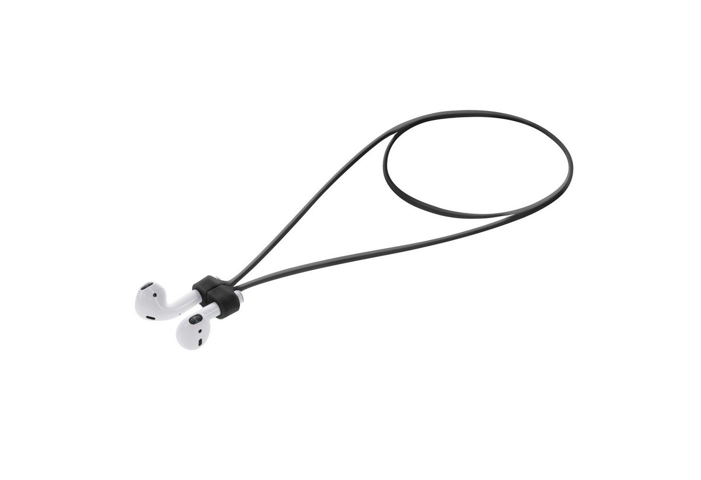 kwmobile Halteband magnetisch für Apple Airpods 1 / 2 / 3 / Pro 1 /2 Headphones Headset-Halterung, (1-tlg., 80 cm Kopfhörer Halter Band Strap) von kwmobile