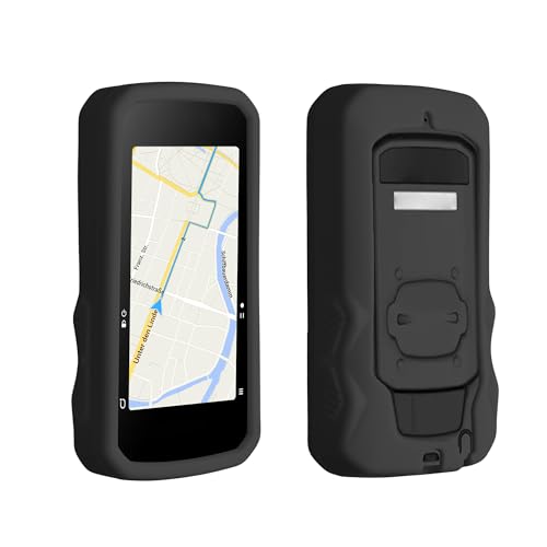 kwmobile Hülle kompatibel mit Bryton Rider 750 - Silikon GPS Fahrrad Case Schutzhülle - in Schwarz von kwmobile
