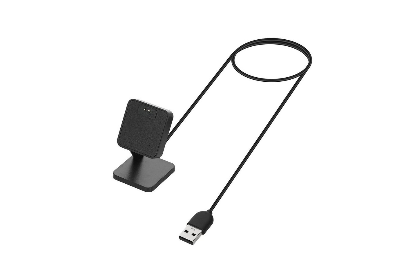 kwmobile USB Ladegerät für Xiaomi Mi Band 7 Pro USB-Ladegerät (1-tlg., USB Kabel Charger Stand - Smart Watch Ladestation - Standfunktion) von kwmobile