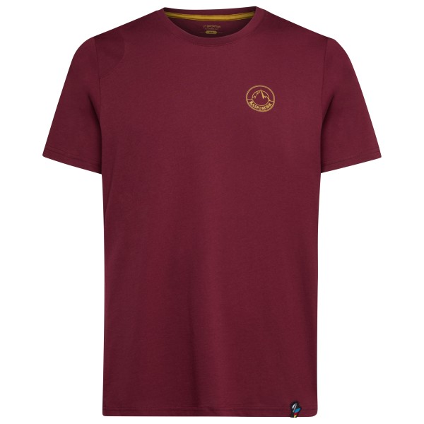 La Sportiva - Circle Logo T-Shirt - T-Shirt Gr M rot von la sportiva