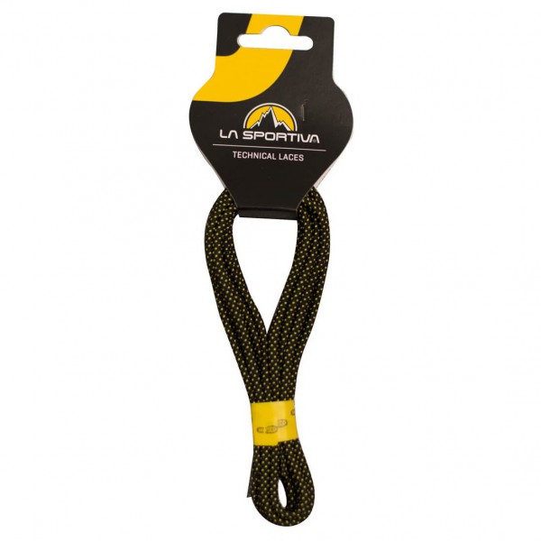 La Sportiva - Climbing Laces - Schnürsenkel Gr 115 cm schwarz/gelb von la sportiva