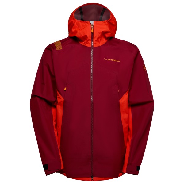 La Sportiva - Discover Shell Jacket - Regenjacke Gr L rot von la sportiva