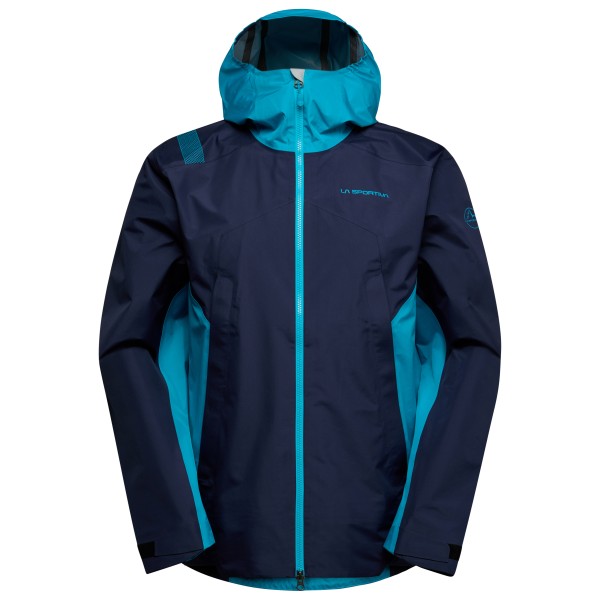 La Sportiva - Discover Shell Jacket - Regenjacke Gr XL blau von la sportiva