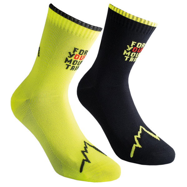 La Sportiva - For Your Mountain Socks - Laufsocken Gr M bunt von la sportiva