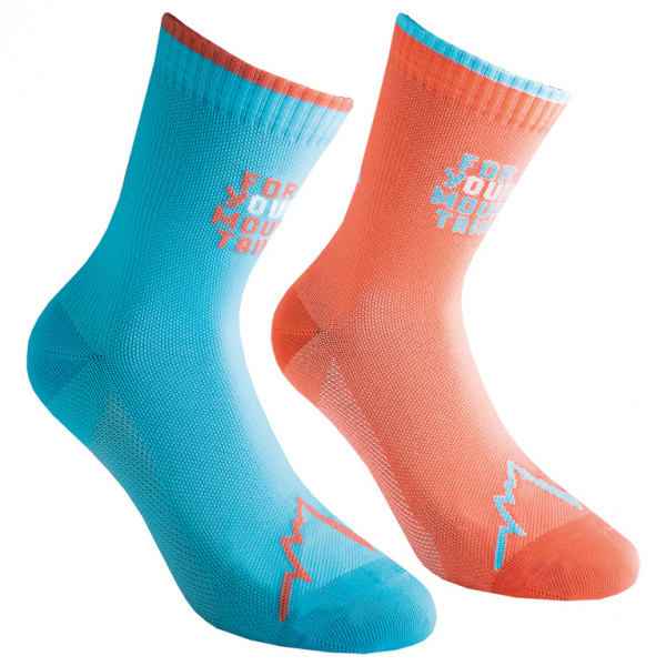 La Sportiva - For Your Mountain Socks - Laufsocken Gr S bunt von la sportiva