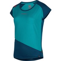 La Sportiva Hold T-Shirt Damen blau,lagoon/storm blue Gr. L von la sportiva