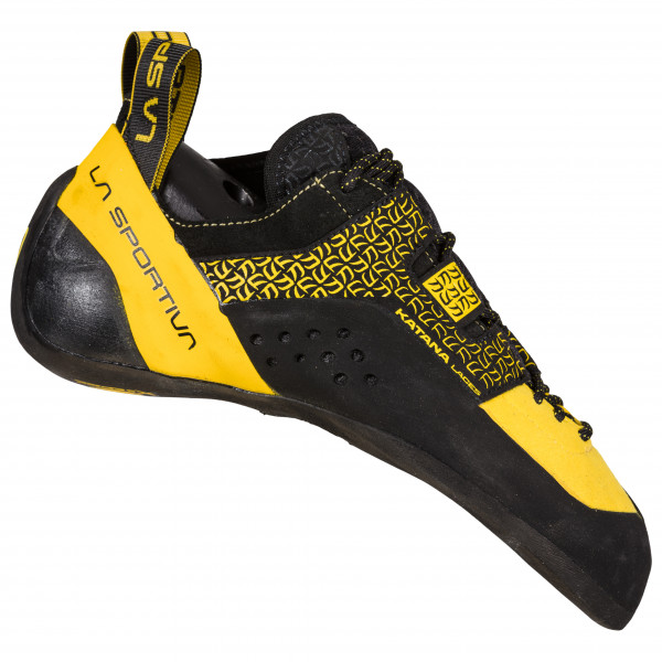 La Sportiva - Katana Laces - Kletterschuhe Gr 42,5 schwarz/gelb/oliv von la sportiva