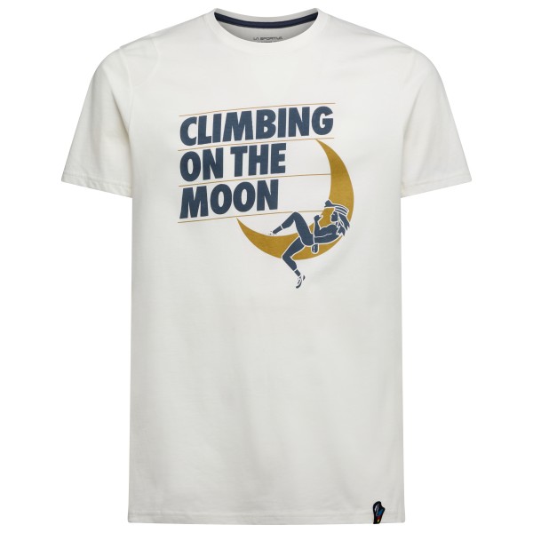 La Sportiva - Moon Rock T-Shirt - T-Shirt Gr L grau/weiß von la sportiva