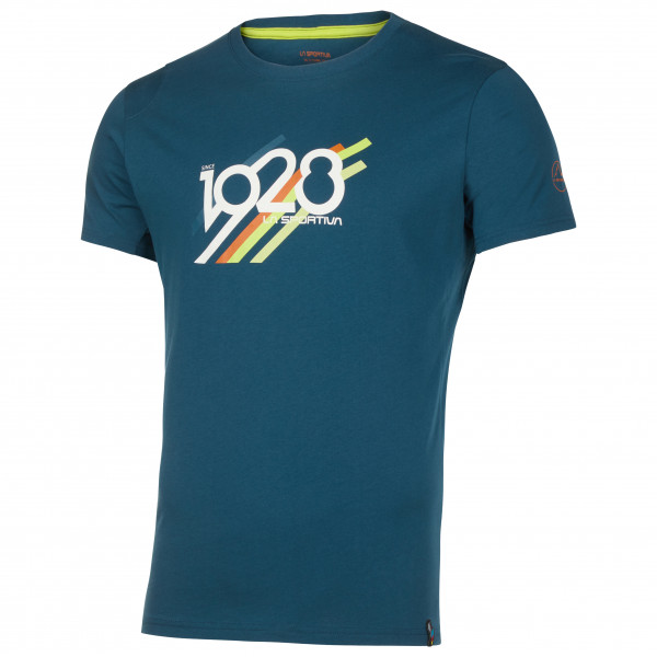 La Sportiva - Since Twentyeight T-Shirt - T-Shirt Gr M;S;XL;XXL schwarz von la sportiva
