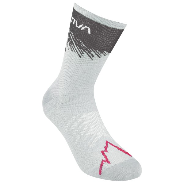 La Sportiva - Sky Socks - Laufsocken Gr XL grau von la sportiva