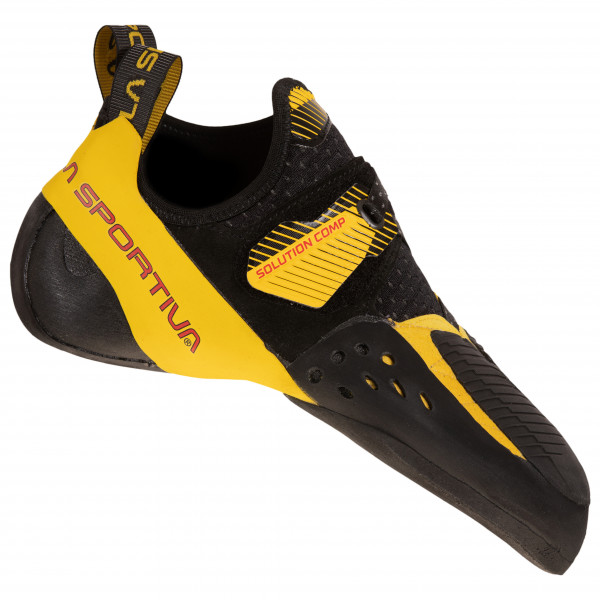 La Sportiva - Solution Comp - Kletterschuhe Gr 36,5 gelb/schwarz von la sportiva