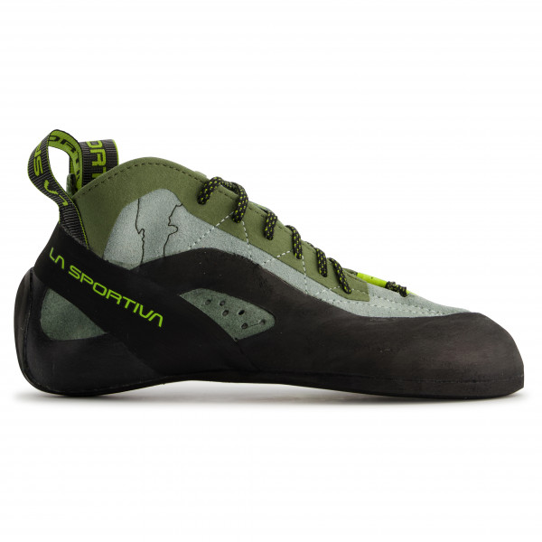 La Sportiva - TC Pro - Kletterschuhe Gr 45 schwarz/oliv von la sportiva