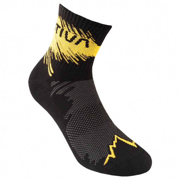 La Sportiva - Trail Running Socks - Laufsocken Gr M schwarz von la sportiva