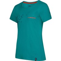 La Sportiva Windy T-Shirt Damen lagoon,türkis von la sportiva