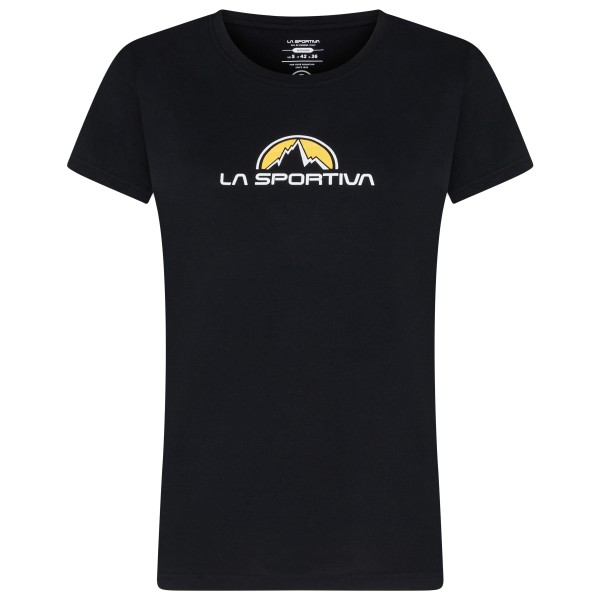 La Sportiva - Women's Brand Tee - T-Shirt Gr L schwarz von la sportiva