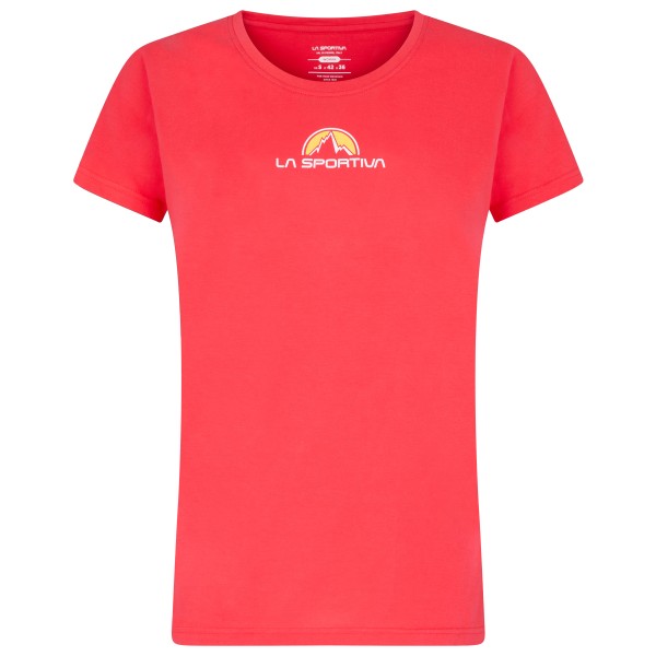 La Sportiva - Women's Brand Tee - T-Shirt Gr M rot von la sportiva