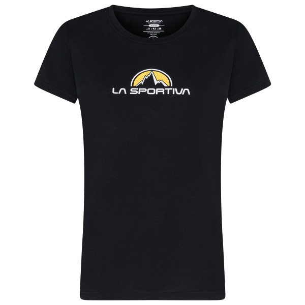 La Sportiva - Women's Footstep Tee - T-Shirt Gr M schwarz von la sportiva