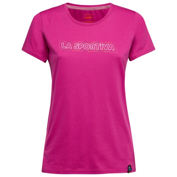 La Sportiva - Women's Outline - T-Shirt Gr L rosa von la sportiva