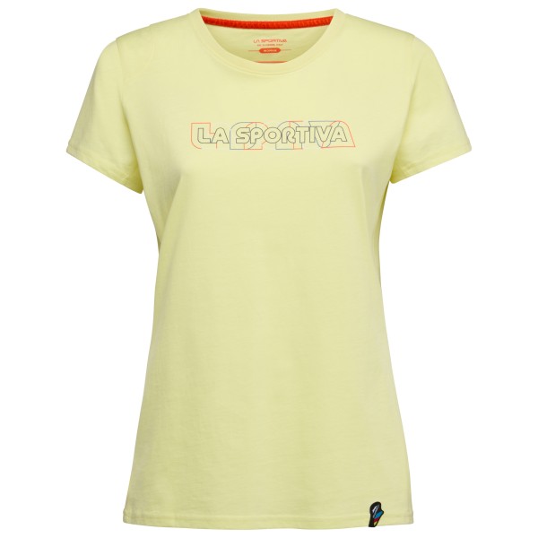 La Sportiva - Women's Outline - T-Shirt Gr S gelb von la sportiva