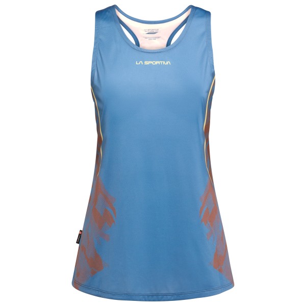 La Sportiva - Women's Pacer Tank - Laufshirt Gr M blau von la sportiva