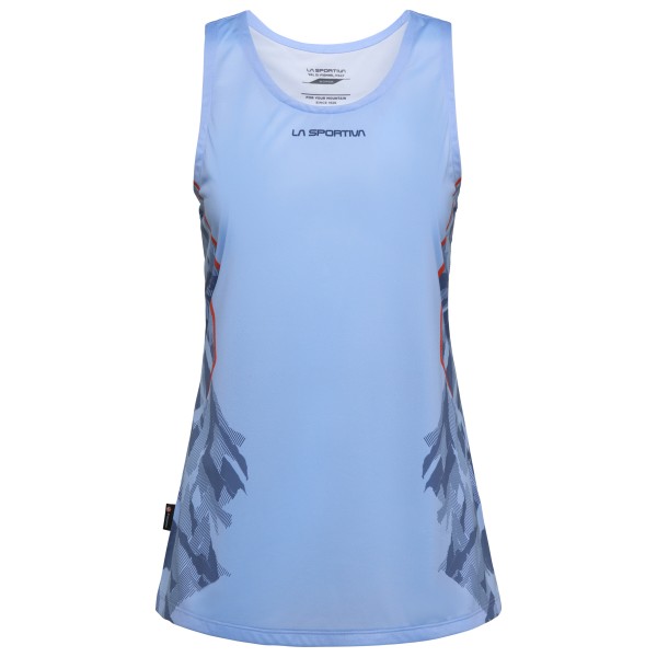 La Sportiva - Women's Pacer Tank - Laufshirt Gr XL blau von la sportiva
