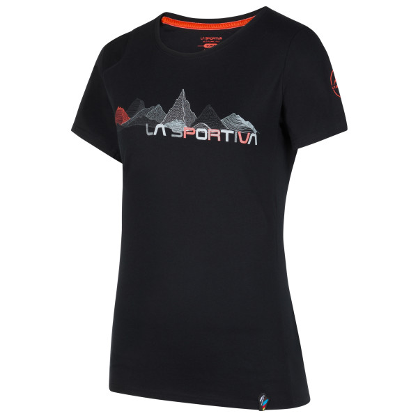 La Sportiva - Women's Peaks - T-Shirt Gr L schwarz von la sportiva